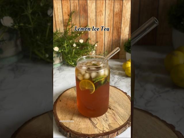 Lemon Ice Tea  #summerdrink