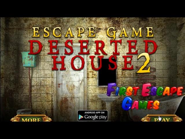 Escape Game Deserted House 2 Walk Through - FirstEscapeGames