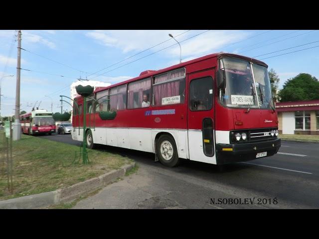 Ikarus 250 in the city of Gomel,Belarus// икарус 250 в городе Гомель, Белоруссия