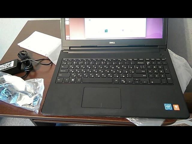 Dell Inspiron 3552 unboxing