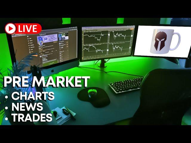  (10/24) PRE-MARKET LIVE STREAM - Tesla CRUSHES Earnings | NASDAQ Bounce? | Chart Requests