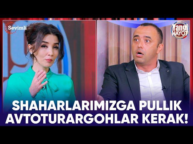 YANGI HAYOT - SHAHARLARIMIZGA PULLIK AVTOTURARGOHLAR KERAK!