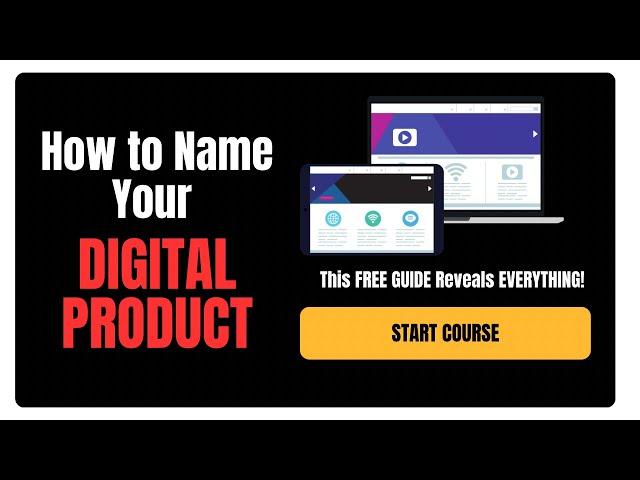 How to Name Your Digital Product