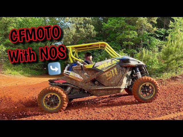 Ripping a CFMOTO SXS on Nitrous!