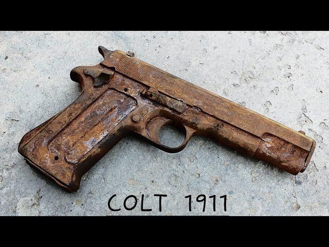 Restoring a rusty Colt 1970 .30 Caliber |Gun Restoration