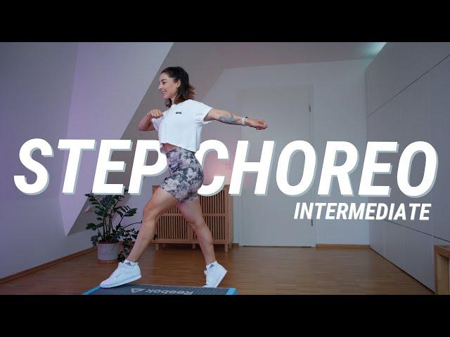 Step Intermediate Choreo | um den Step wirbeln  | 125 bpm | 40 Min