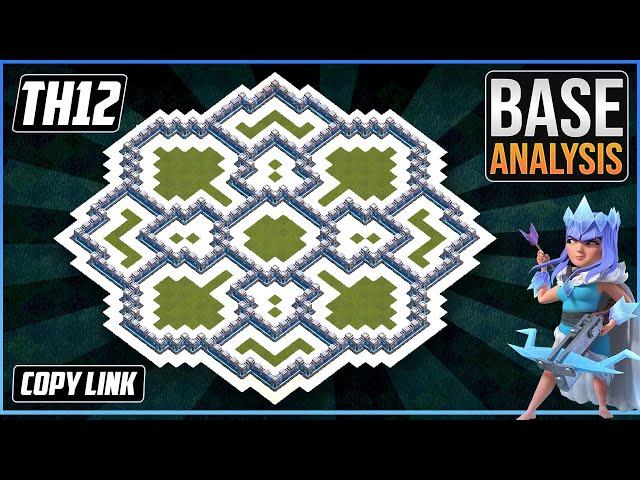 NEW BEST TH12 HYBRID/TROPHY Base 2024!! COC Town Hall 12 (TH12) Trophy Base Design – Clash of Clans