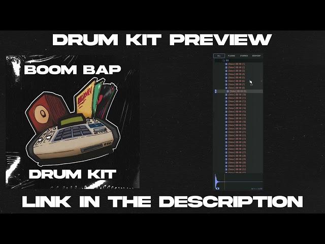 [FREE] BOOM BAP DRUM KIT | J DILLA, WESTSIDE GUNN, J COLE, OLD SCHOOL, 90S DRUM KIT