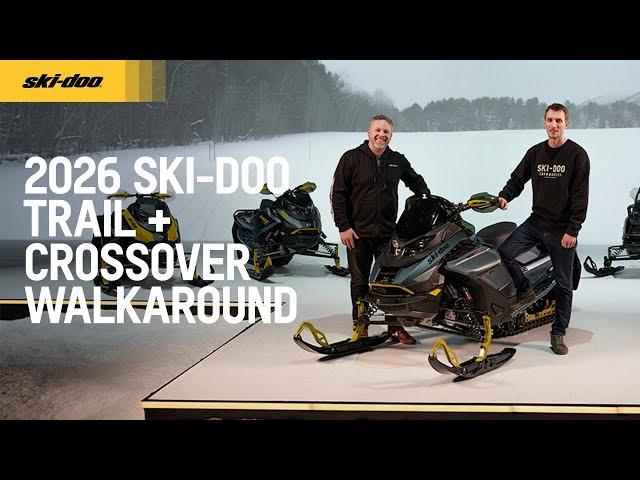 2026 Ski-Doo Trail + Crossover Walkaround