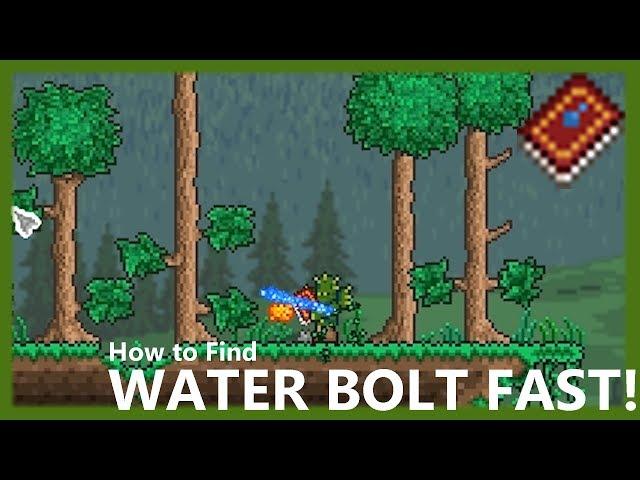 Terraria - How to Get Waterbolt Fast!