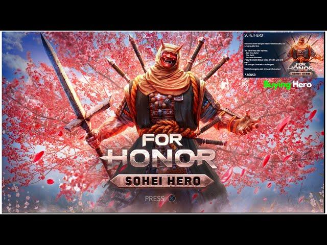 Sohel Hero Buying For Honor New Hero Executions