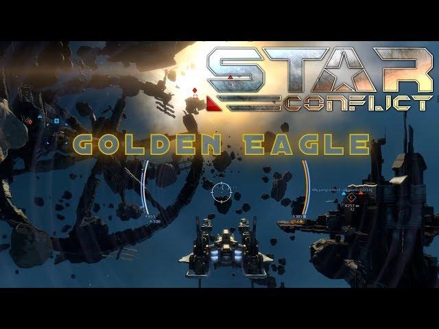 Star Conflict - Golden Eagle Beacon Capture PvP (Warden Outpost)