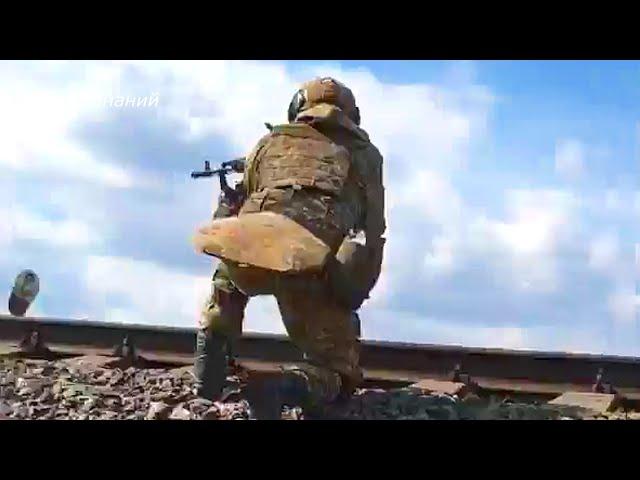 Fight of Russian special forces with a company of 63 brigade of Ukraine