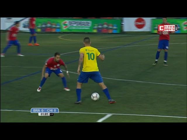 Chile vs Brazil Semifinal FULL MATCH 2018 PanAmerican Minifootball Cup (3-2 PK's)