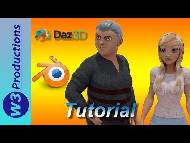 Daz to Blender Import - Another Look at the Diffeomorphic Daz Importer