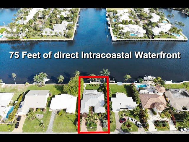 Delray Beach Home for Sale, Waterfront Home of the Direct Intracoastal Waterway Delray Beach Florida