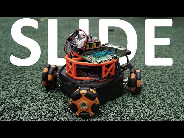 SLIDE 3D Printed omni wheel robot || Part- 1