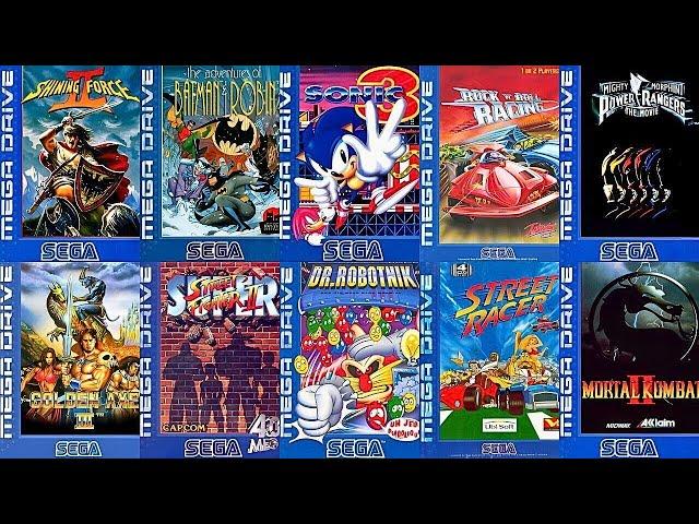 Top 31 Best Sega MEGA DRIVE Games / Best GENESIS Games Of All Time !