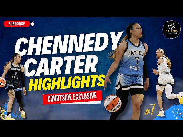 Chennedy Carter is BALLING OUT for the Sky! EXCLUSIVE COURTSIDE HIGHLIGHTS | WNBA | Ballers Magazine