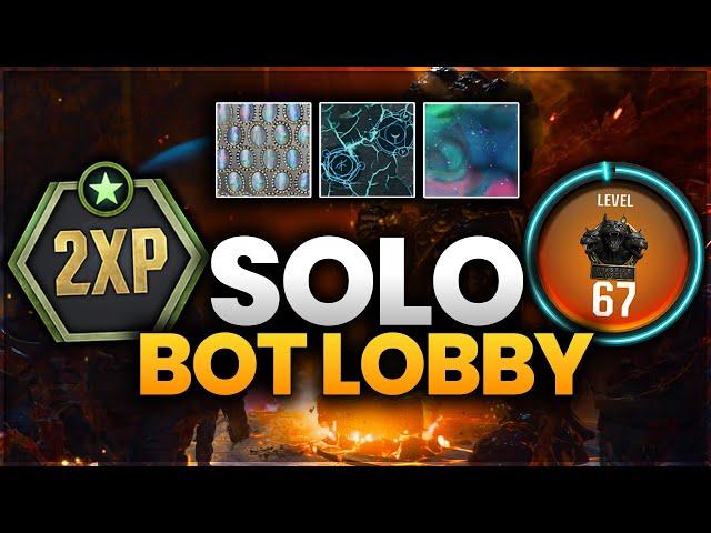 NEW SOLO BOT LOBBY GLITCH - Easy UNLIMITED CAMOS + XP! | BO6 Zombies Glitches