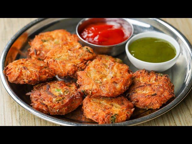 New Easy Snacks Recipe | Onion Snacks Recipe | Perfect Crispy Evening Snacks | N'Oven