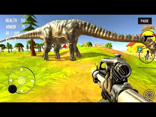 Dinosaur Hunter Dino City 2017 Android Gameplay #4