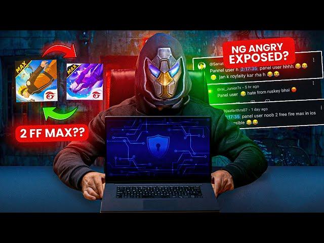 NG ANGRY EXPOSED ON LIVE 2 FF MAX|| NG ANGRY|@NonstopGaming_