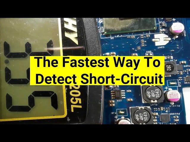 The Fastest Way To Detect Short-Circuit On Laptop Motherboard - Laptop Repair