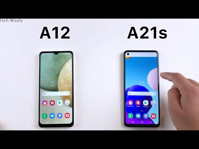 SAMSUNG A12 vs A21s Speed Test