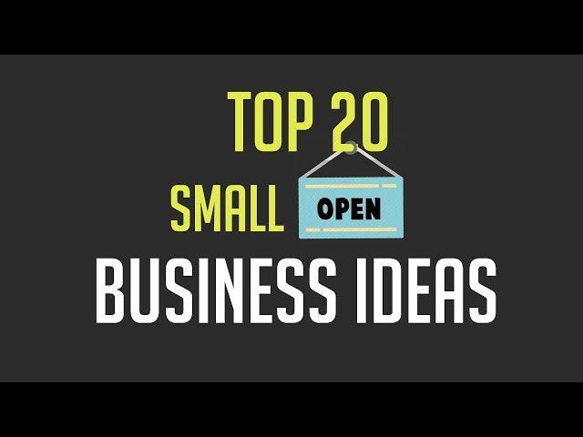 Top 20 Small business ideas. Easy small Business Ideas in Philippines.