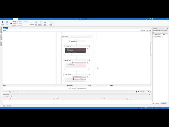 RPA with UiPath and nanoCAD - робот работает.