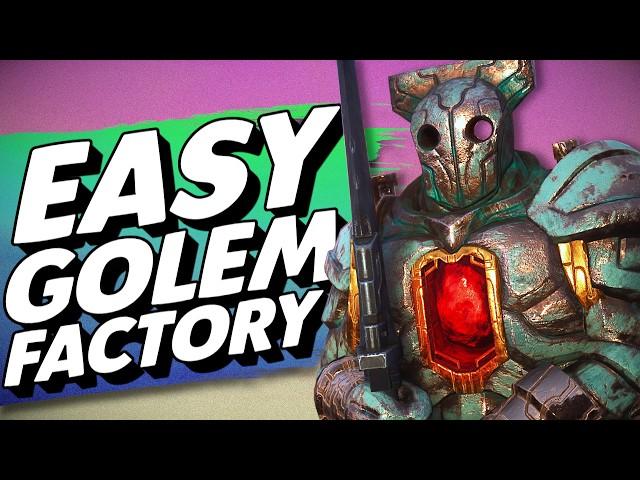 You NEED This Golem Workshop in Conan Exiles! | EBA