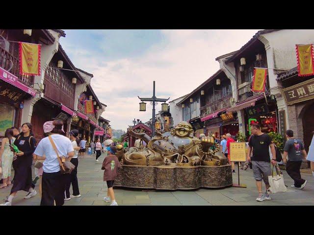 4K 杭州最有特色的商业街河坊街 百年老字号胡庆余堂 | Hefang Street, Hu Qing Yu Chinese Pharmacy, Hangzhou Virtaul Tour