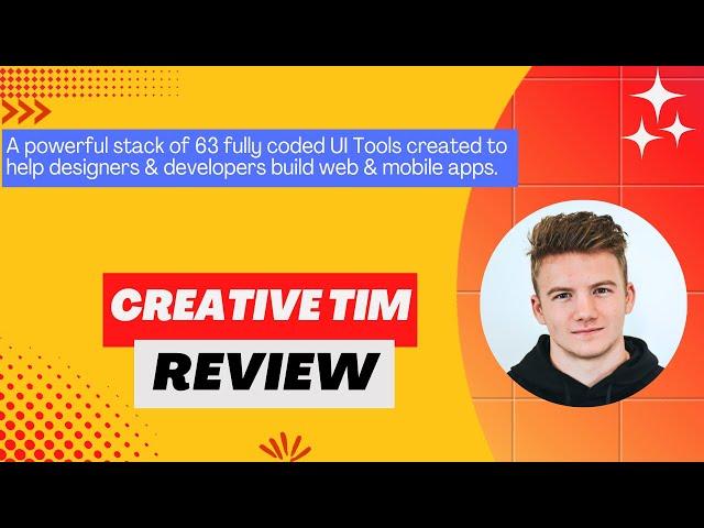 Creative Tim Review, Demo + Tutorial I Fully Coded UI Tools to create web and mobile apps