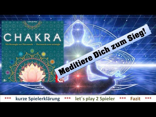 Chakra - Spielerklärung - let´s play 2 Spieler - Fazit