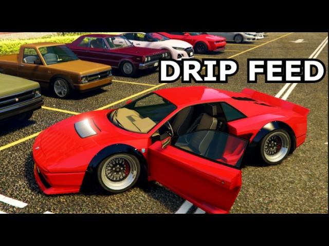 The New Drip Feed Cars, Unreleased Cars- GTA MONEY FRONTS DLC