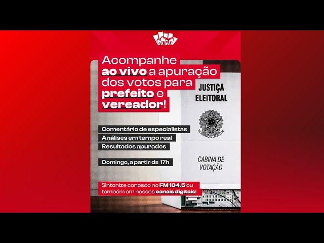 Eleições Municipais 2024 - Apuração dos Votos/2º Turno