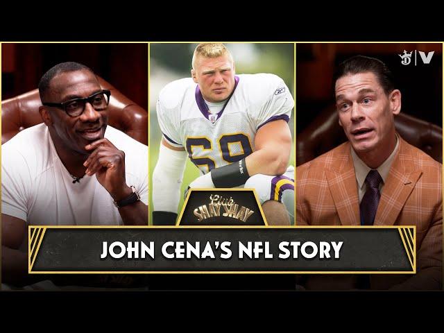 John Cena Explains Why Brock Lesnar Made It To The NFL & Not Him | CLUB SHAY SHAY