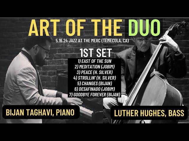 Art of the Duo: Bijan Taghavi & Luther Hughes Live at the Merc (Set 1)