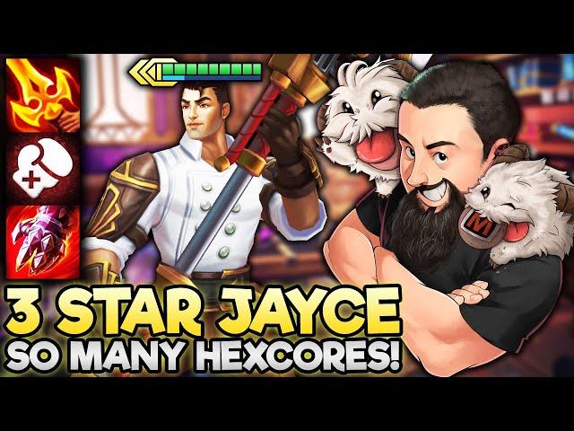 3 Star Jayce - What a Way to Start the Week!! | TFT Into the Arcane | Teamfight Tactics