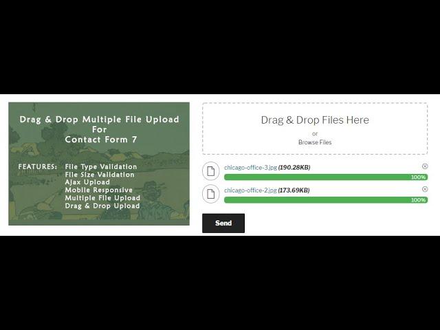 Quick Guide - Drag & Drop Multiple File Upload - Contact Form 7