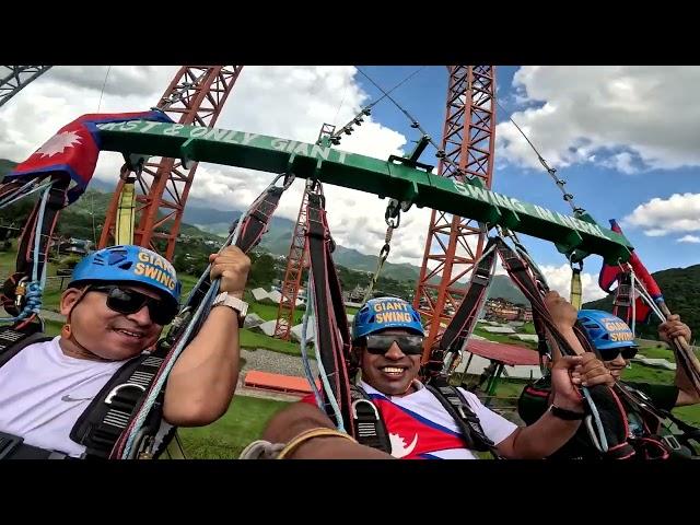 Swing @ Highground adventure Pokhara