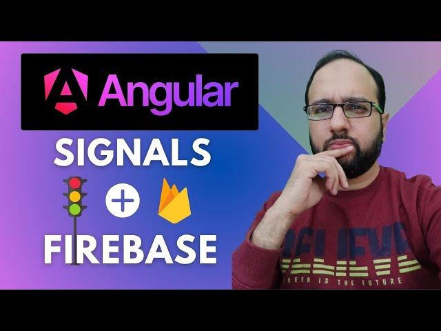 Angular Signals and Firebase integration tutorial: Full Stack Contacts App!