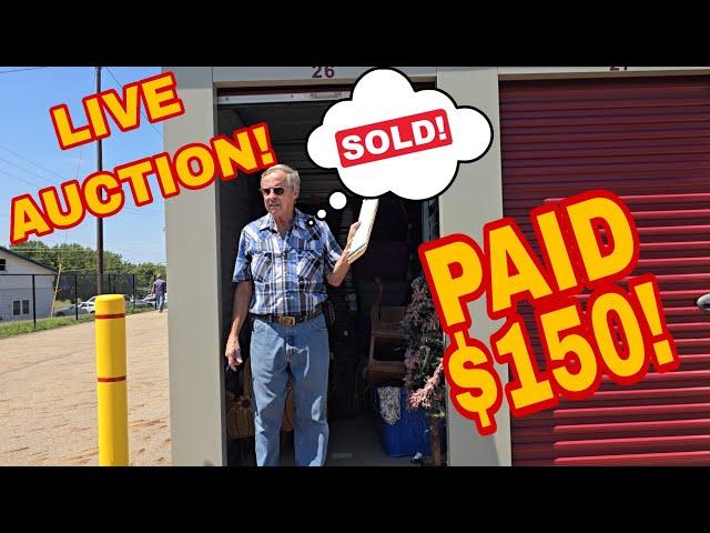 I Bought An ABANDONED Storage Unit For $150 At A LIVE STORAGE WARS Auction 3.5 Hours From Home!