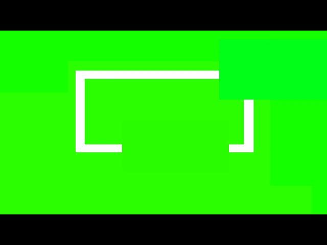 Unfinished rectangle text intro chroma key  green screen #vfx #free #short