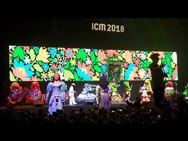 Bringing Mathematics to Brazil ICM 2018 Opening Ceremony