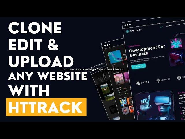 How to Use Httrack Website Copier - Httrack Tutorial