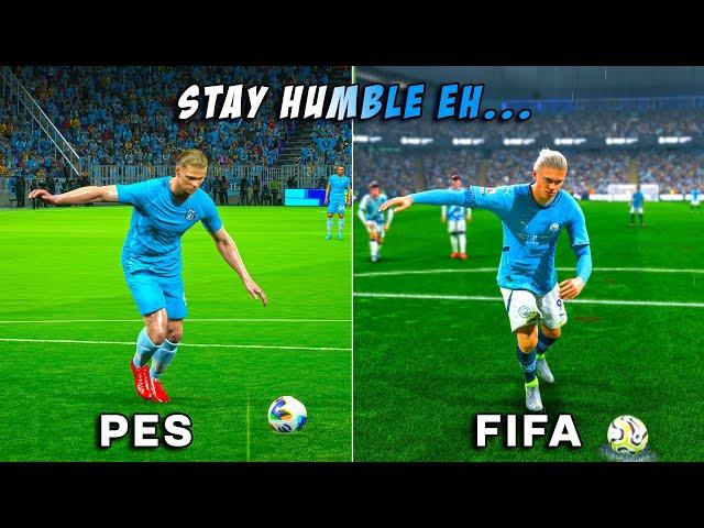 ERLING HAALAND Penalty Kicks | PES vs FIFA • From 2020 to 2025