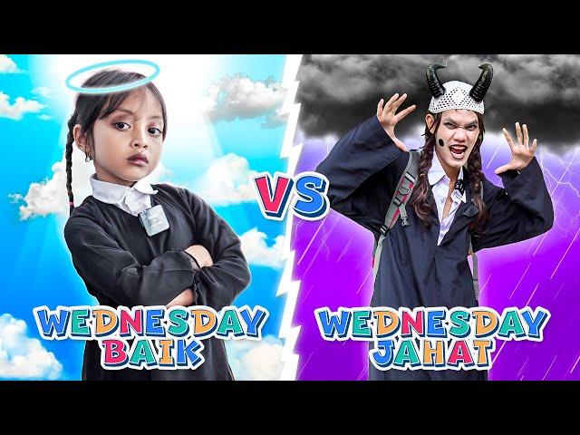 LEIKA WEDNESDAY BAIK VS TOMPEL WEDNESDAY NAKAL  PARODI LEIKA VS TOMPEL BATTLE DANCE DANCING QUEEN