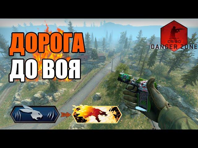 CS GO / DANGER ZONE ДО ВОЯ #2 / БЕГУЩИЙ ЗАЯЦ БЕРЕТ ТОП 1